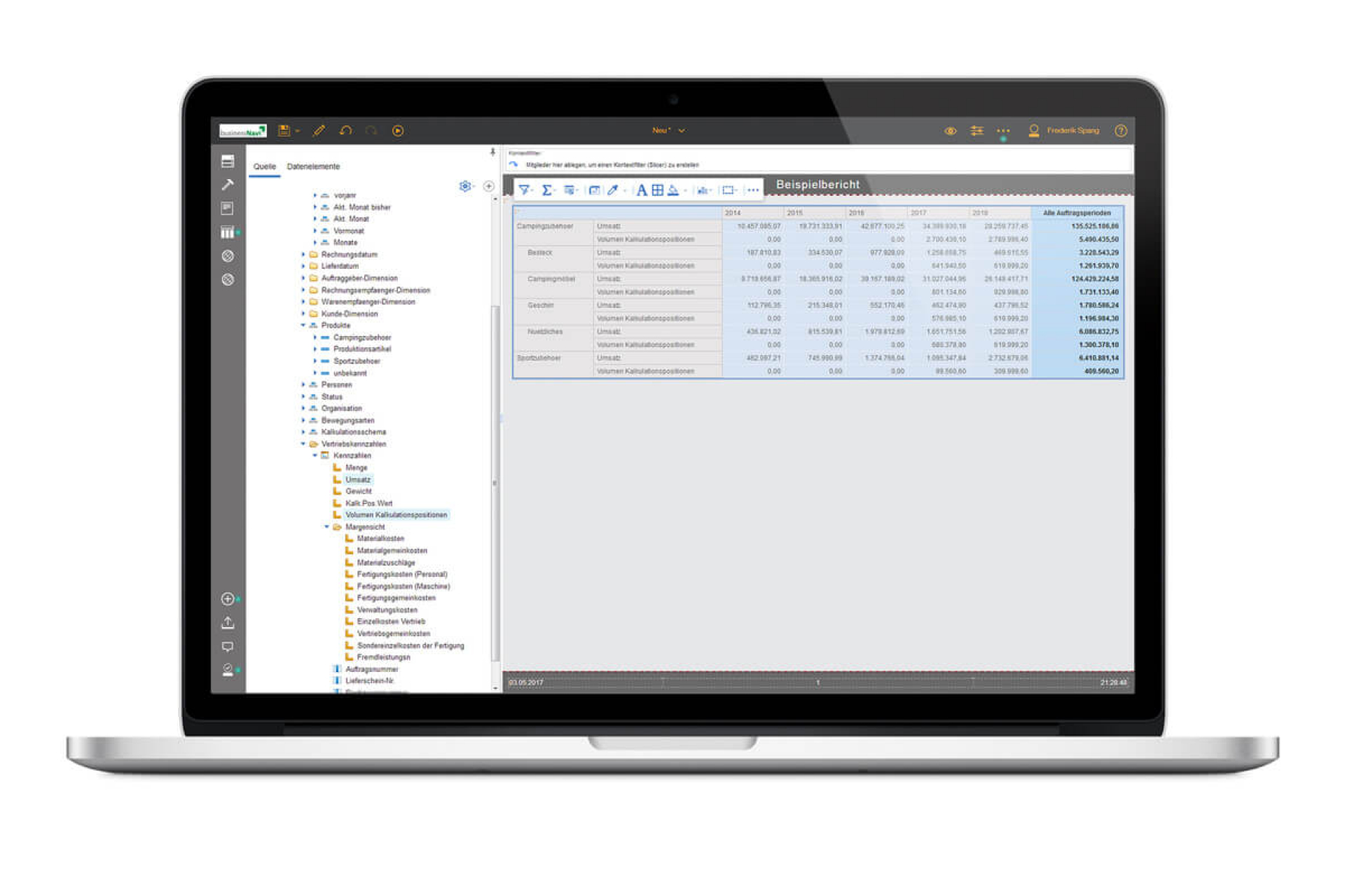 5. Bei Bedarf abspeichern und Kollegen bereitstellen