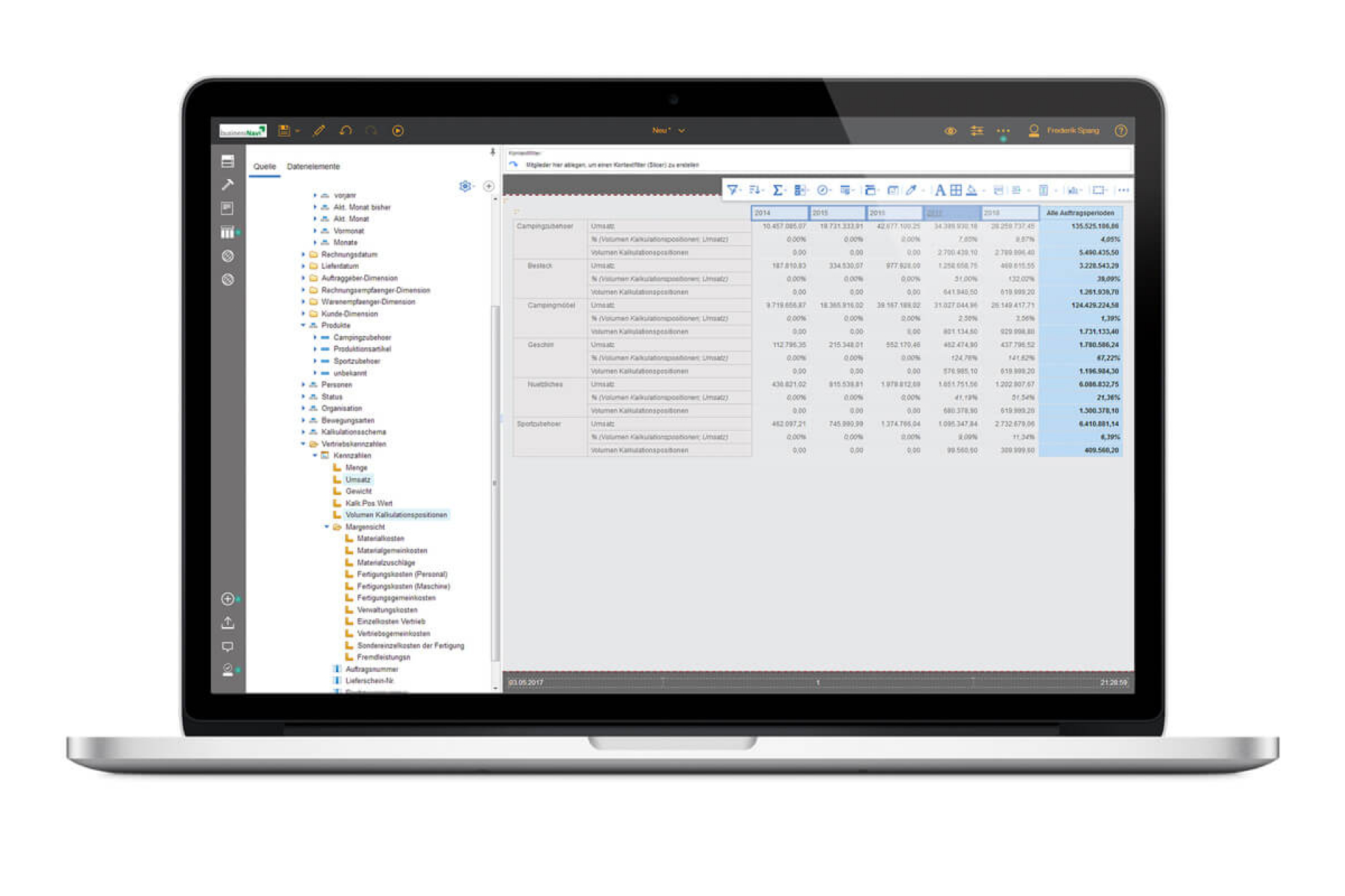 4. Sichten und Kennzahlen kombinieren