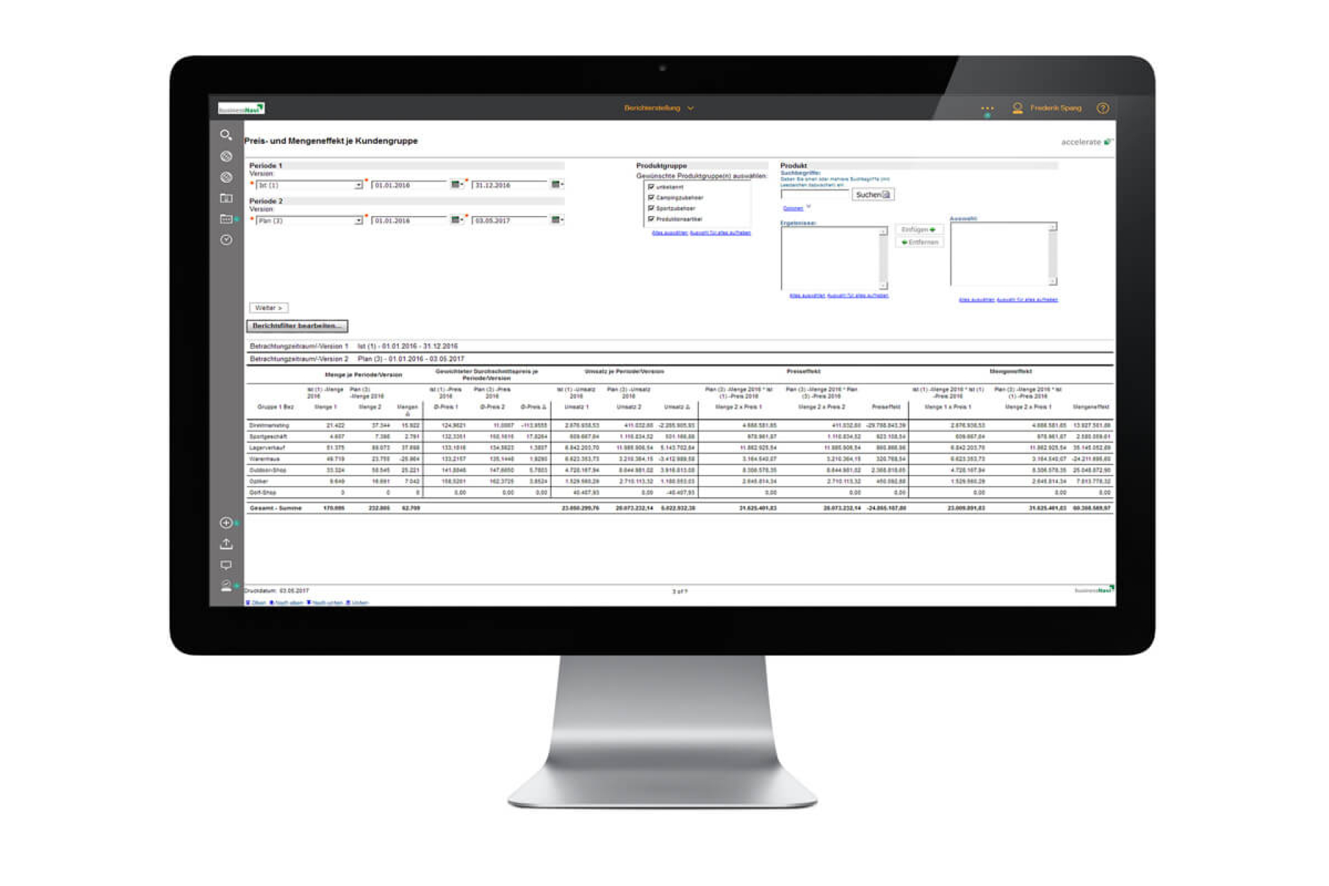 5. Leichte Anpassbarkeit der Berichte