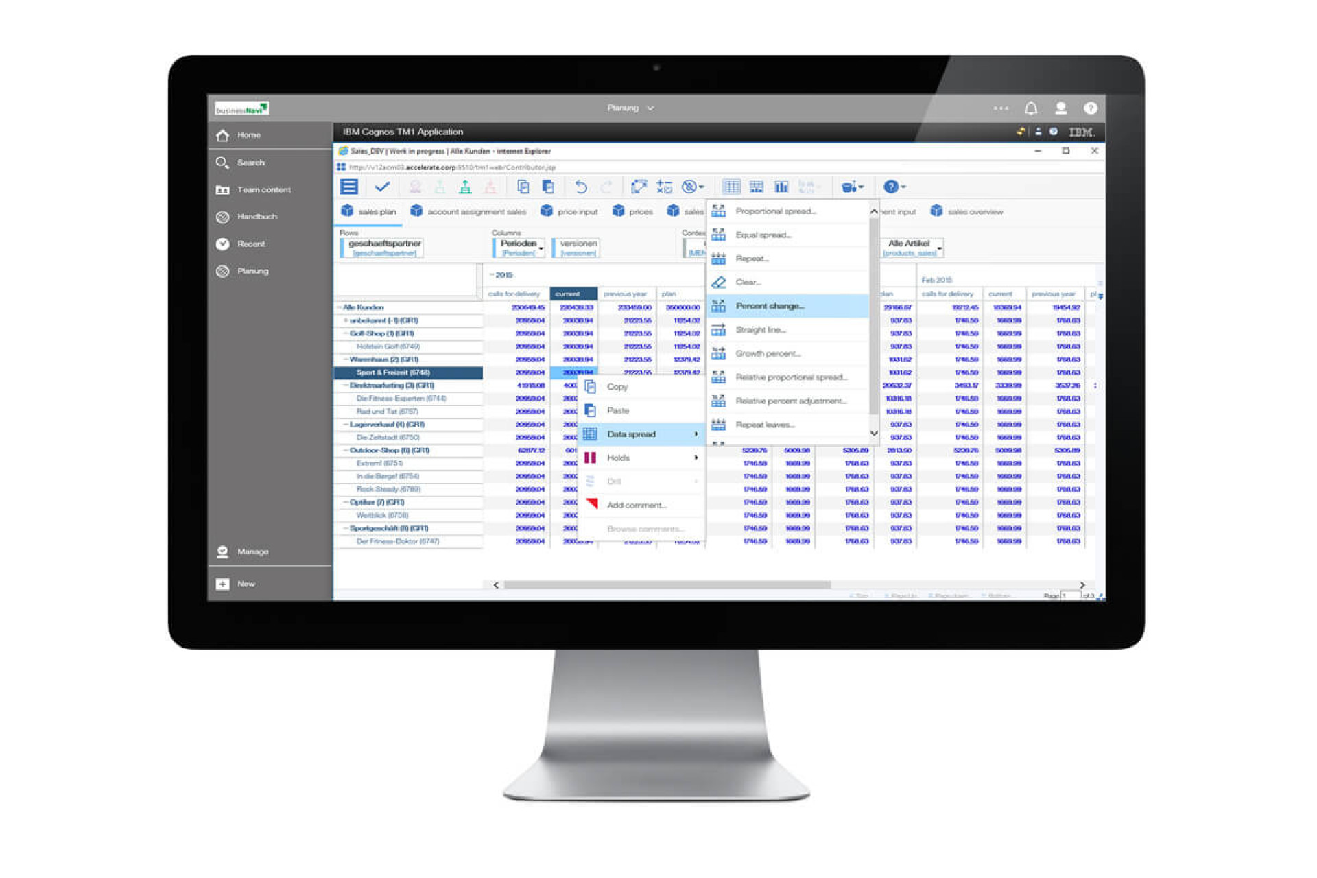 2. Record values at any aggregation level …