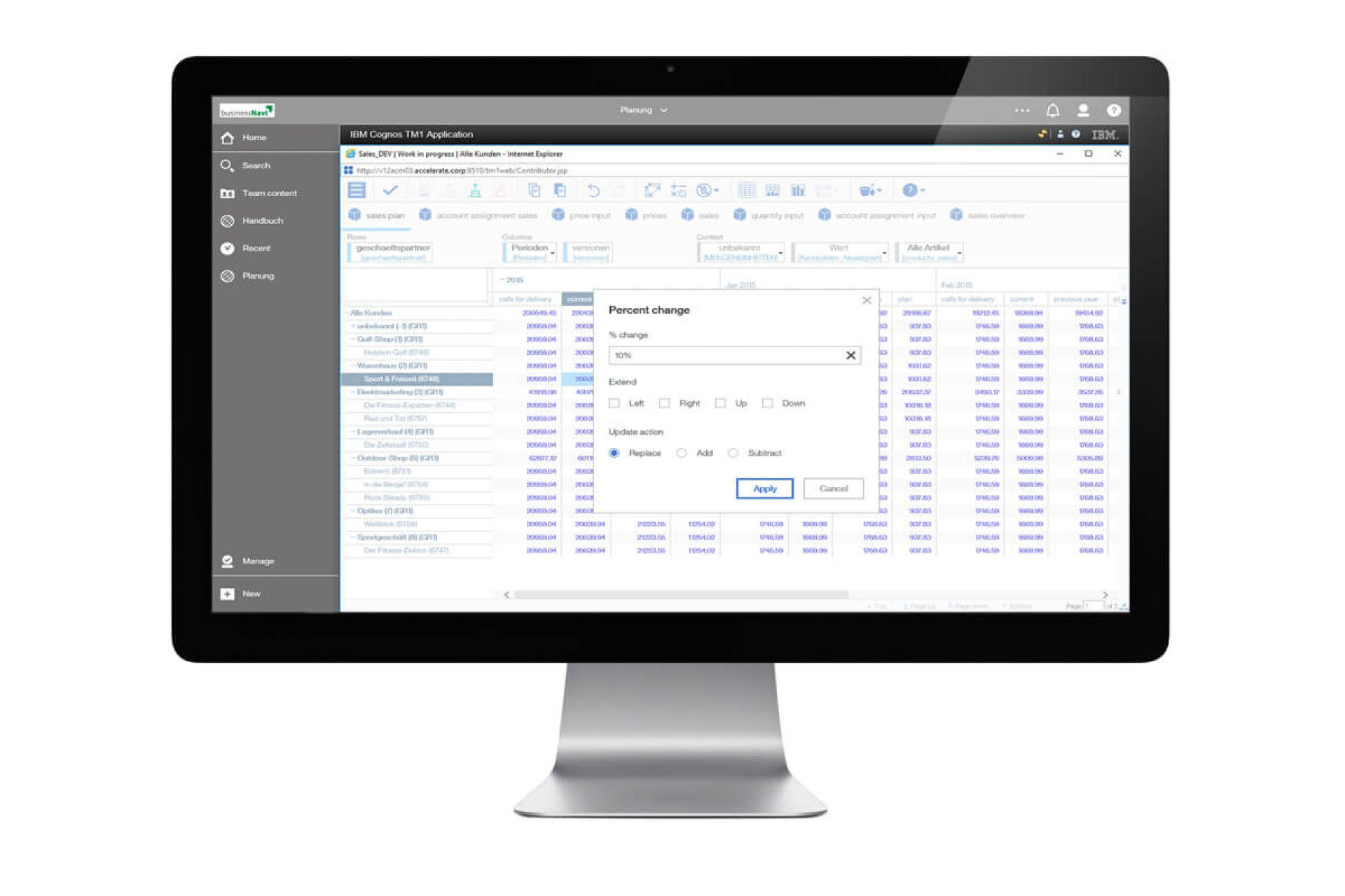 3. … or preset a distribution